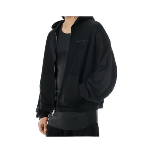 Rerelaxed Fit Zip-Up Hoodie