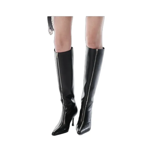 Vera Knee-High Zip Boots