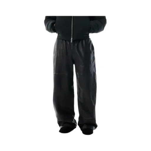 Worn Moto Leather Sweatpant