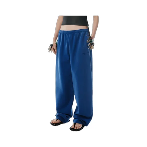 Wide-Leg Sweatpants