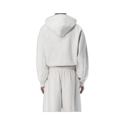 Cropped Zip-Up Hoodie
