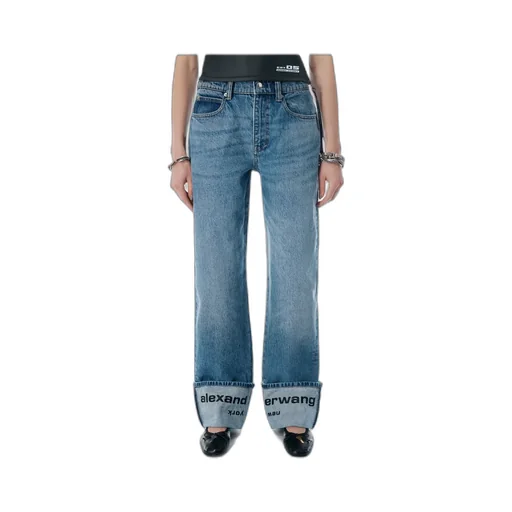 Logo-Embroidered Mid-Rise Jeans