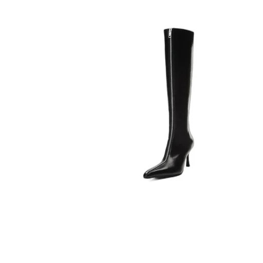 Vera Knee-High Zip Boots