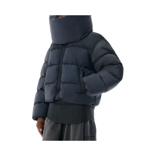 Long-Sleeved Zippered Cotton Jacket
