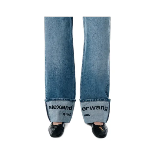 Logo-Embroidered Mid-Rise Jeans