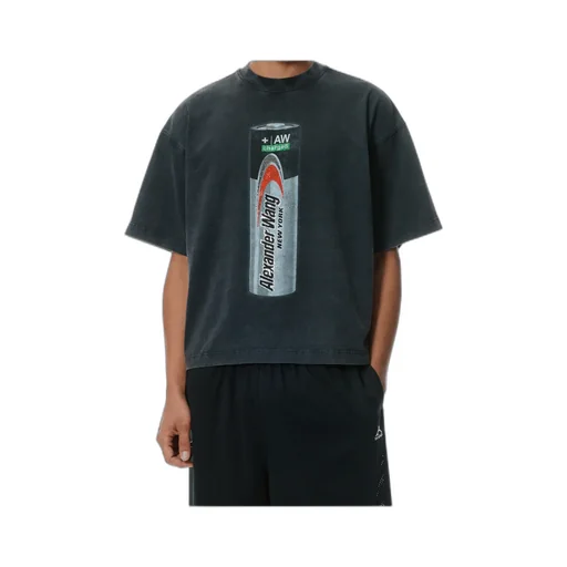 Battery Logo-Print Graphic T-Shirt