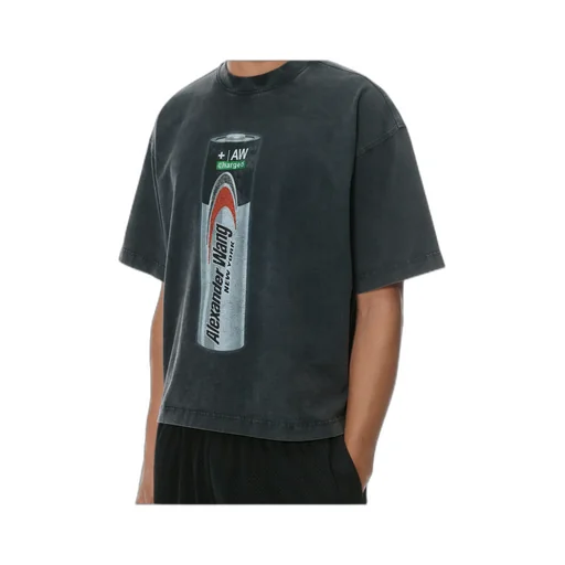 Battery Logo-Print Graphic T-Shirt