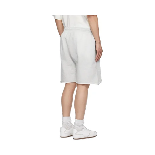 Logo Oversized Cotton Terry Track Shorts
