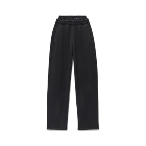 Layered Elasticated-Waist Pants