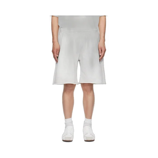 Logo Oversized Cotton Terry Track Shorts