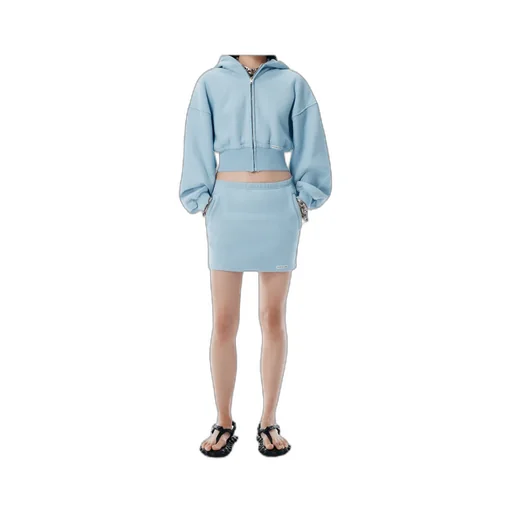 Zip-Up Cropped Hoodie