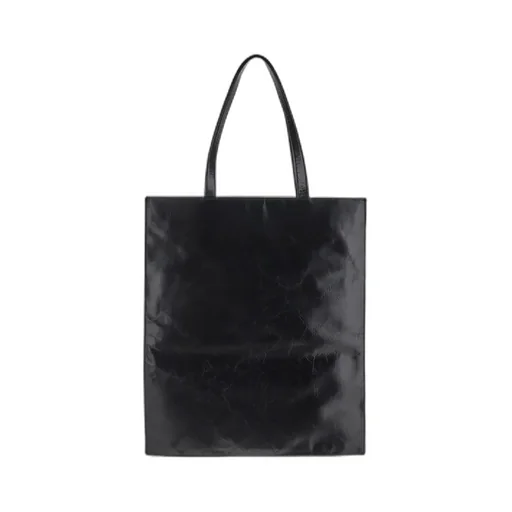 Logo Embossed Large Pinch Tote Bag