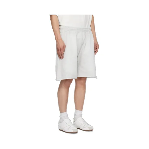Logo Oversized Cotton Terry Track Shorts
