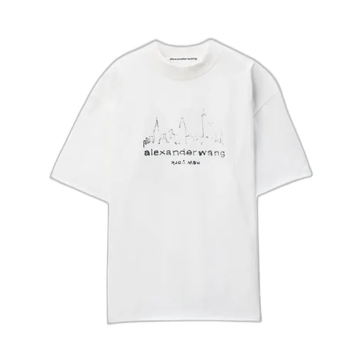 Logo-Printed Oversized T-Shirt