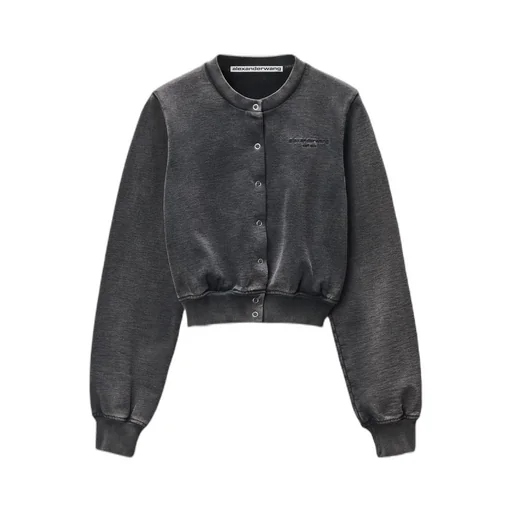 Shrunken Snap Sweatshirt