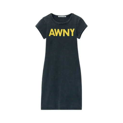 Graphic Logo Mini Dress