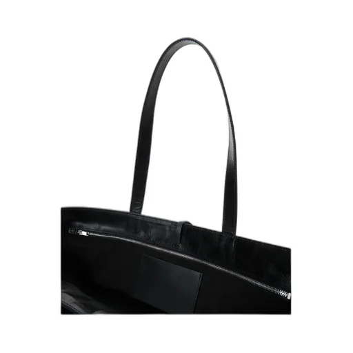 Logo Embossed Tote Bag