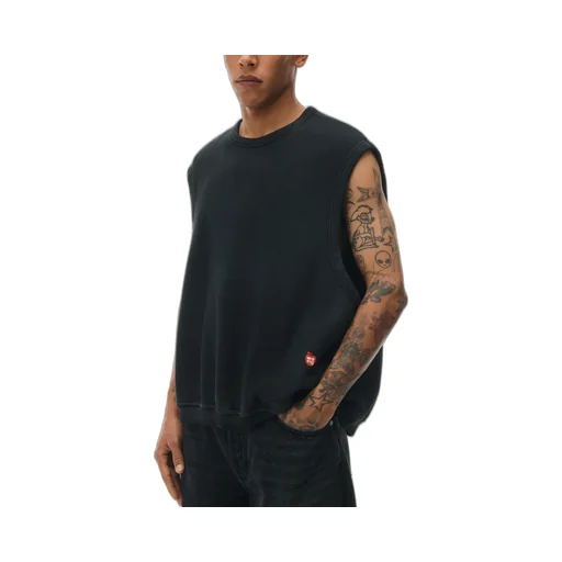 Logo Printed Sleeveless Tank Top