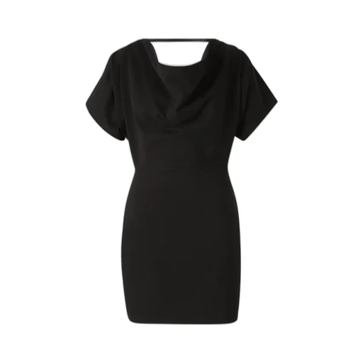 Cowl Neck Mini Dress