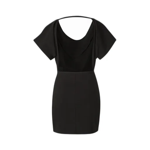 Cowl Neck Mini Dress