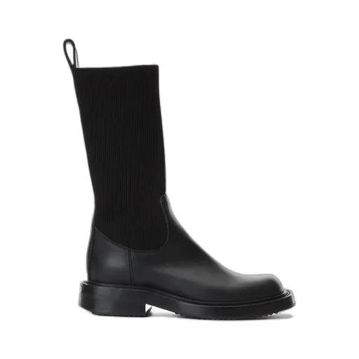 Logo Plaque Detroit Sock Boots