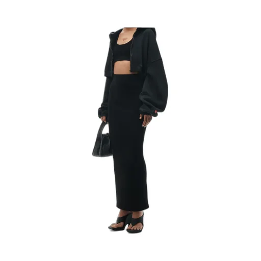 Side-Slit Maxi Skirt