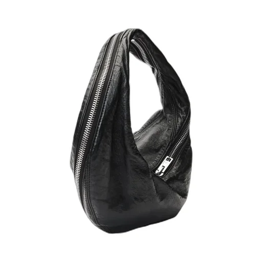Twyst Zip Detailed Top Handle Bag