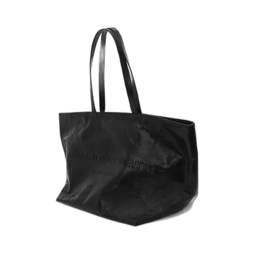 Logo Embossed Tote Bag