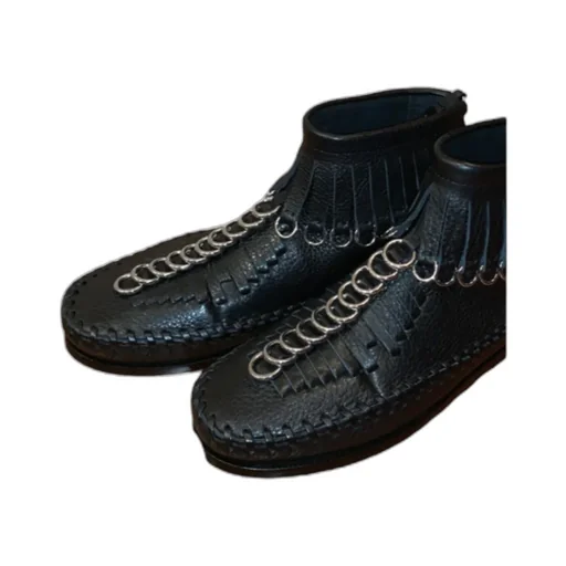 Tassels Detail Ankle Boots