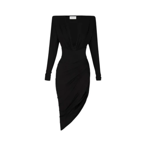 Asymmetric Midi Dress