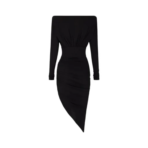 Asymmetric Midi Dress