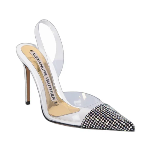 Amber Ghost 100Mm Crystal-Embellished Stiletto Pumps