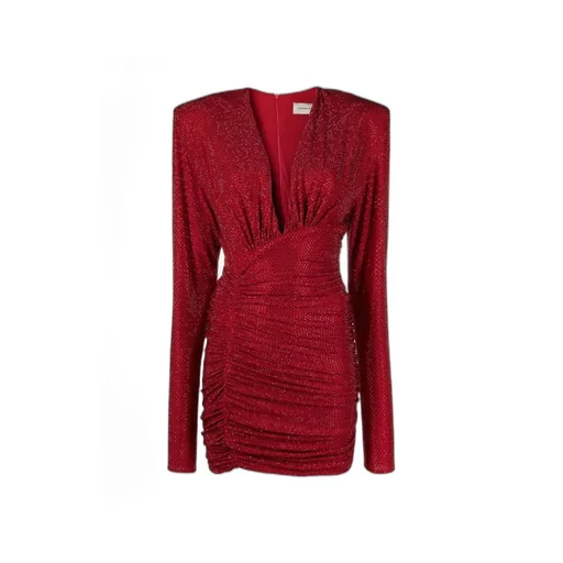 Crystal Embellished Mini Dress