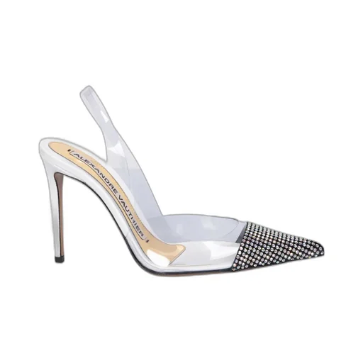 Amber Ghost 100Mm Crystal-Embellished Stiletto Pumps