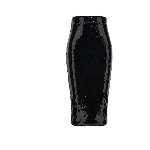 Sequin Midi Pencil Skirt