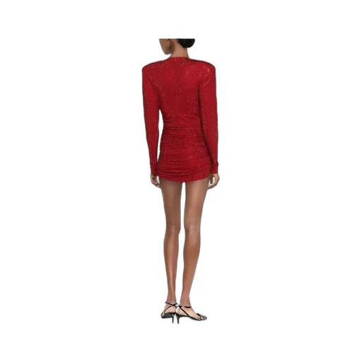 Crystal Embellished Mini Dress