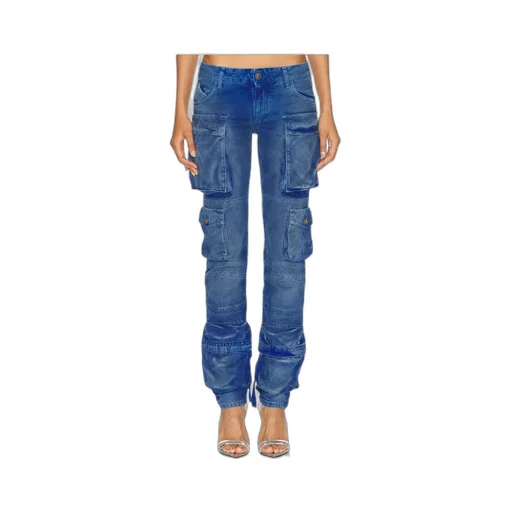 Low-Rise Pockets Jeans