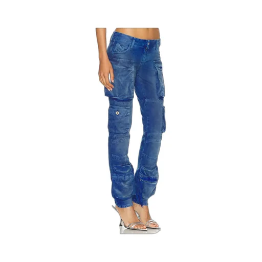 Low-Rise Pockets Jeans