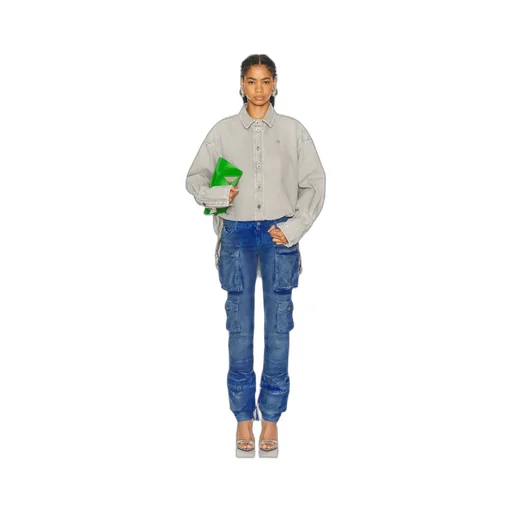 Low-Rise Pockets Jeans
