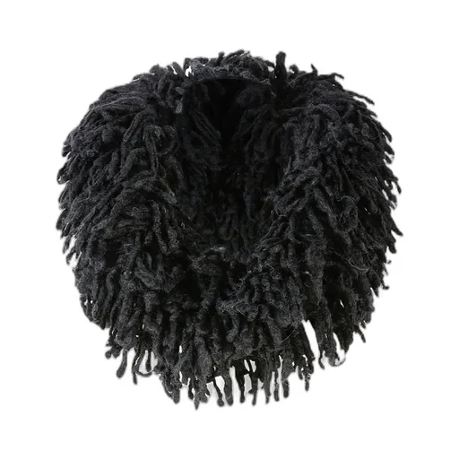Fringed Pullover Knitted Scarf