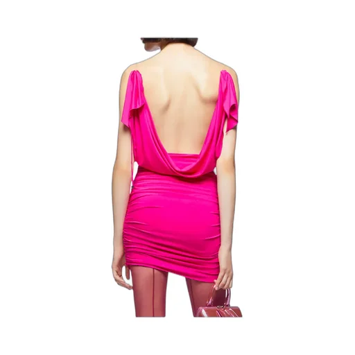 V-Neck Sleeveless Mini Dress