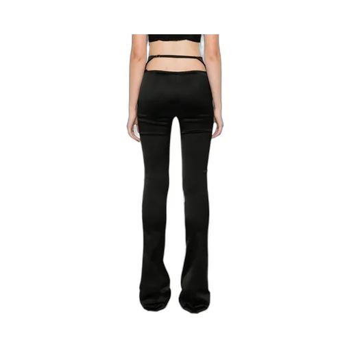 High-Waisted Casual Pants