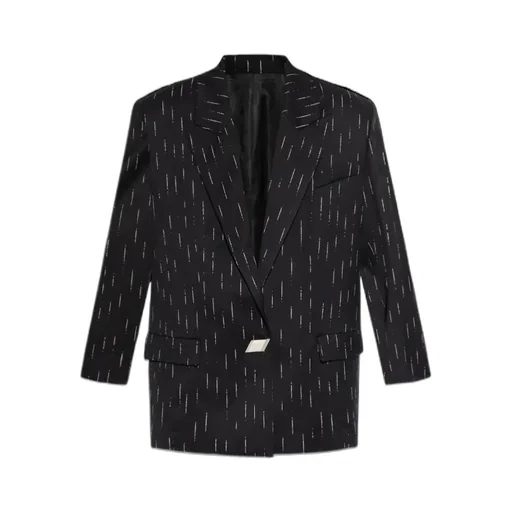 Logo Plaque Tailored Blazer
