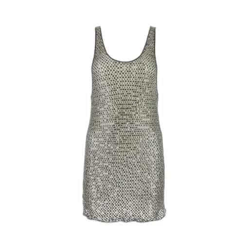 Sequin Sleeveless Mini Dress