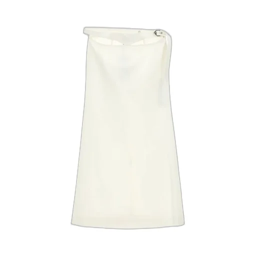 Mid-Length Skirt With Hollow Waist