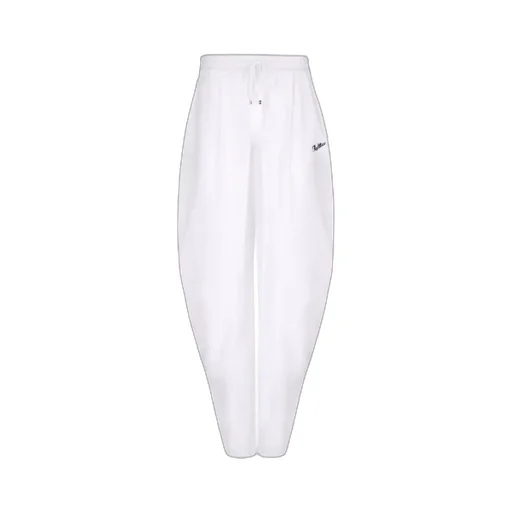 Logo-Embroidered Semi-Sheer Trousers
