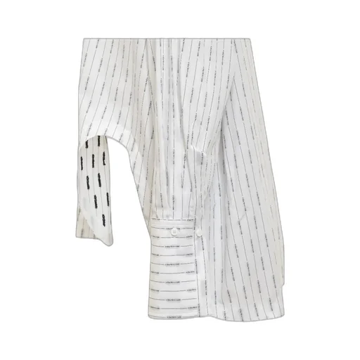 Striped Asymmetric Shirt