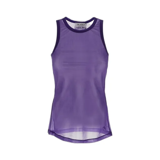 Sleeveless Crewneck Tank Top