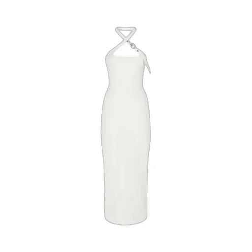 Halterneck Midi Dress