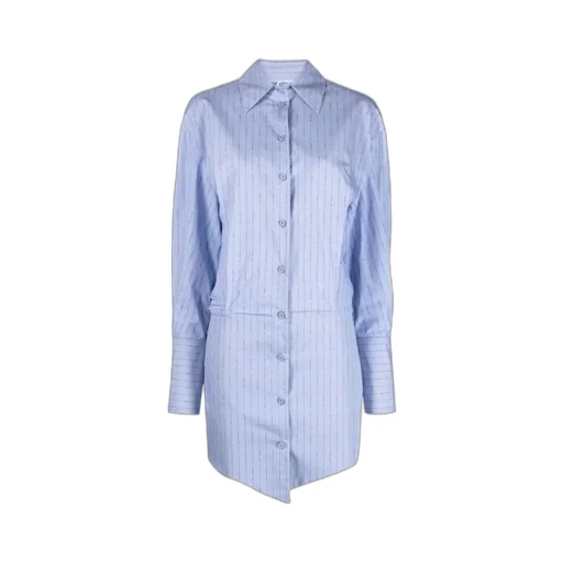 Sylvie Striped Shirt Mini Dress